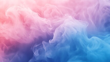 Obraz premium Gradient background with smooth transitions from blue to pink for beauty design resources