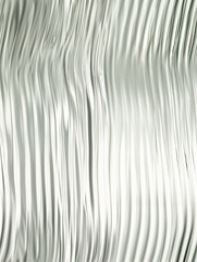 Fototapeta premium Frosted polycarbonate surface with metallic chrome reflections. Vertical ribbed patterns with abstract textured effect. Cool toned icy palette.
