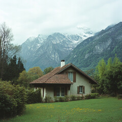 swiss alpine village