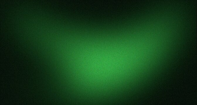 A strange green blur spot on black grainy background good for flyer ad poster web banner or wallpaper