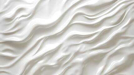 Obraz premium Realistic white ripple textures with soft lighting for beauty design