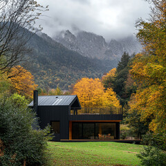old house in the mountains