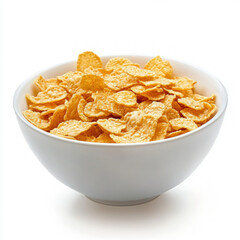 Corn Flakes Bowl Isolated