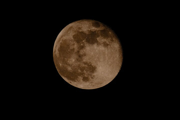 Hunter or supermoon in October 2024