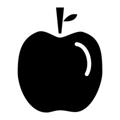 Fitness and Health icon on glyph style