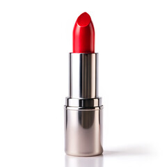 Obraz premium lipstick isolated. lipstick, beauty, red, cosmetics, fashion, glamour, makeup, make-up, cosmetic, object, color, isolated, tube, care, accessory, lips, pink, stick, shiny, lip, closeup, elegance, clos