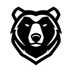 Bear head vector logo