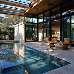 luxury swimming pool