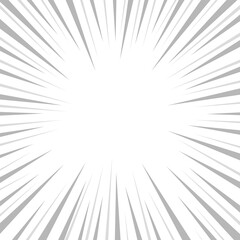 Obraz premium radial stripes abstract background.text frame in manga and anime comics.vector Illustration.