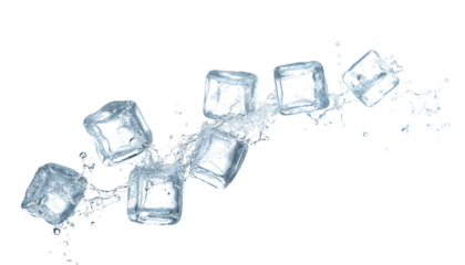 氷　スプラッシュ　みずみずしい　フレッシュ