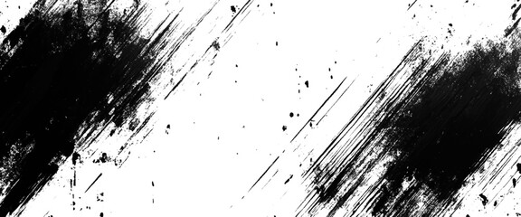 Vector brush stroke scratch distressed overlay rough textured and texture design.