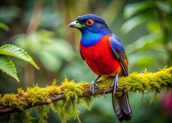 Guardabarranca, Nicaragua's feathered emerald, enchants with vibrant plumage.