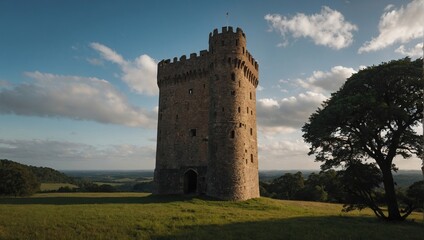 The archer tower serves as a cultural landmark, preserving the rich heritage of the area