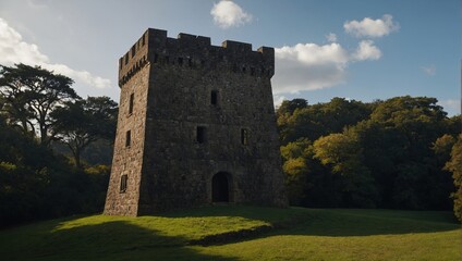 The archer tower serves as a cultural treasure showcasing the history of the region