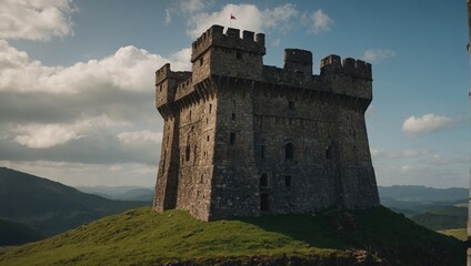 The archer tower serves as a gathering place for community celebrations
