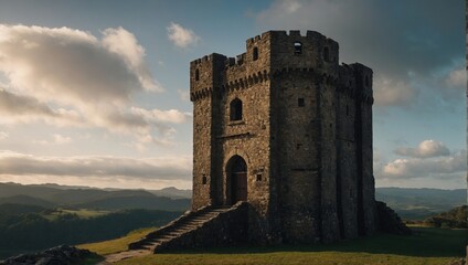The archer tower invites exploration of its fascinating historical significance