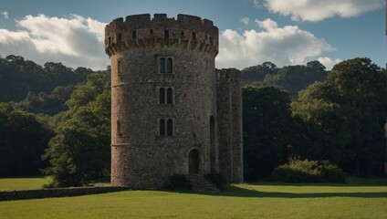 The archer tower invites exploration of its fascinating historical tales