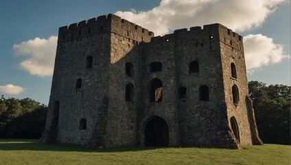 The archer tower invites exploration of its intriguing past and historical architecture
