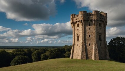 The archer tower invites families to enjoy its picturesque gardens