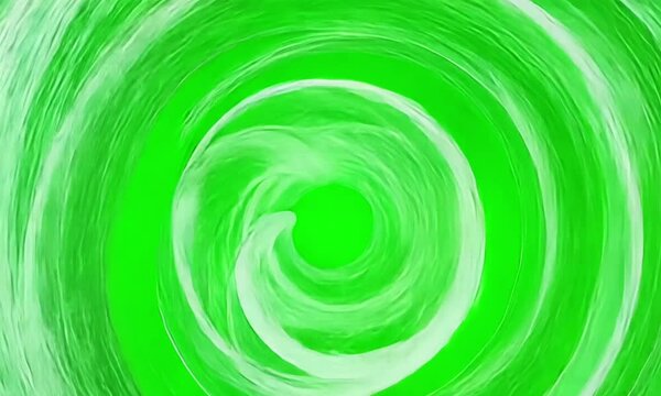 a whirlpool that sucks in against a green background