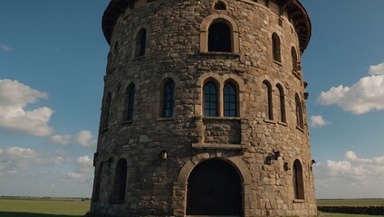 The archer tower invites storytelling under the stars