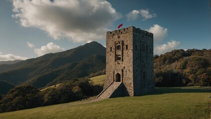The archer tower invites visitors to discover its history