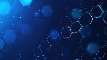 Obraz premium Abstract Hexagon Pattern