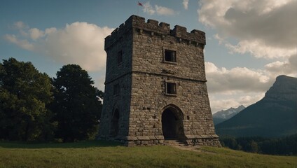 The archer tower is a beloved landmark cherished by all who visit