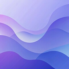 Fototapeta premium Vibrant wallpaper with dynamic wave pattern and gradient from light purple to deep blue