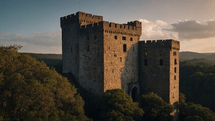 The archer tower is a cultural treasure preserving the history of the region