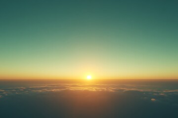 Fototapeta premium Landscapes of sky at sunset