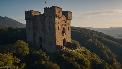The archer tower is a focal point in local culture