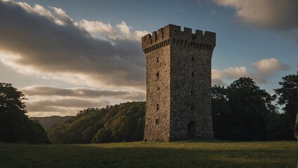 The archer tower is a key landmark for travelers