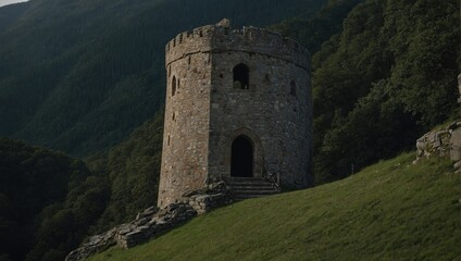 The archer tower is a marvel of historical design