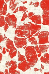 Distressed red overlay with a random tile pattern and gradient background, creating a textured and weathered look. Perfect for adding depth to designs, banners, or wallpapers.