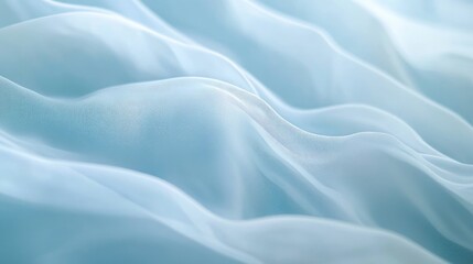 A pastel blue background with subtle wave-like patterns, gently moving to create a calm and soothing atmosphere