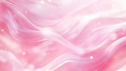 A soft pastel pink background with light, fluid swirls that give a sense of gentle movement and relaxation