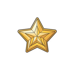 police star logo vector