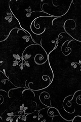 Distressed black overlay with a random tile pattern and gradient background, creating a textured and weathered look. Perfect for adding depth to designs, banners, or wallpapers.