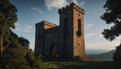 The archer tower is a photographer's dream