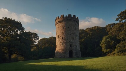 The archer tower is a symbol of hope for the community's future