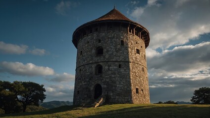 The archer tower is a symbol of strength and resilience