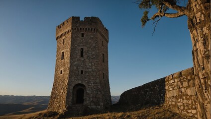 The archer tower is a symbol of strength