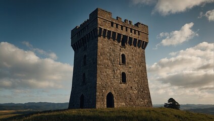 The archer tower is a tranquil spot for reflection and relaxation