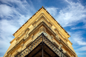 Obraz premium Tower of the palace of the counts of Guadiana in Úbeda, Jaén, Andalusia, World Heritage city