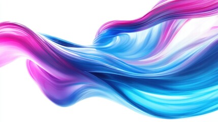 A striking swirl of colorful liquid, beautifully isolated to highlight the smooth transitions between colors. This design is perfect for backgrounds, branding, or artistic illustrations.