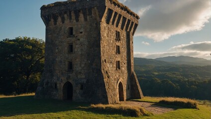 The archer tower provides a picturesque setting for special events and joyful gatherings