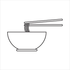 Food & drink icon outline vector