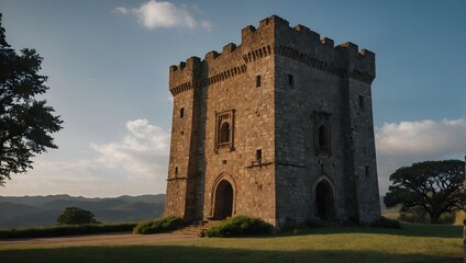 The archer tower remains a focal point of local pride