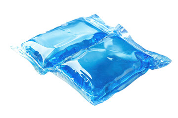 Versatile Ice Packs Isolated on transparent Background for Pain Relief, Injuries, and Cool Beverages